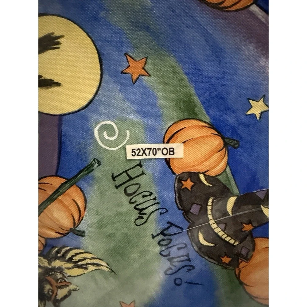Elrene Vintage Vinyl Flannel Backed Tablecloth 52